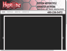 Tablet Screenshot of hypnoticair.com
